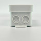 Коробка розподільча СКІМ K45 85х43х39 сіра IP44