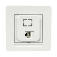 Розетка Nilson Selene біла комп'ютерна CAT5e RJ45