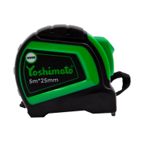 Рулетка Yoshimoto з гумовими вставками, автофіксатор 1 (10 м х 25 мм)