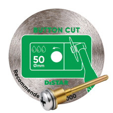 Круг алмазний вiдрiзний 1A1R 50x0,8x5,8/3,2-3,0F ButtonCut