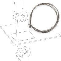 Алмазний дріт (набір 5 шт.) 0,5*300 Cord 0,5