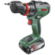 Акумуляторний дриль-шуруповерт Bosch AdvancedDrill 18 з 2 акб 2.5 Ah і з/п, комплектом насадок у кейсі