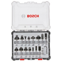 Набір комбінованих фрез Bosch 8 мм, 15 шт