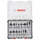 Набір комбінованих фрез Bosch 8 мм, 15 шт