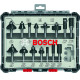 Набір комбінованих фрез Bosch 8 мм, 15 шт