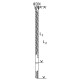 Ударний бур Bosch SDS-Plus-5, 6х150х215 мм, 10 шт