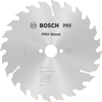 Пиляльний диск Bosch PRO Wood 160х2.6/1.6х20 мм T24