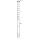 Квадробур Bosch SDS-Plus-5X, 8x200x260 мм, 10 шт