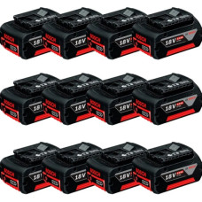 Акумулятор для електроінструментів Bosch Premium 18V 4.0 Ah Professional, 12 шт