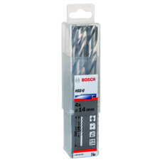 Свердло по металу Bosch HSS-G, DIN 338, 135°, 14х108х160 мм, 4 шт