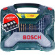 Набір приладдя Bosch X-Line 50 Titanium (50 шт) + набір кріплення (173 шт)