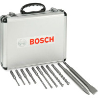 Набір бурів і зубил Bosch SDS-plus-1 Mixed Set, 11 предметів