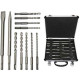 Набір бурів і зубил Bosch SDS-plus-1 Mixed Set, 11 предметів