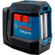 Лазерний нівелір Bosch GLL 12-22G Professional з акб USB-C BA 3.7 В 1.0 А, з чохлом