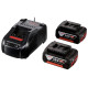 Набір 2 акумулятора Bosch GBA Li-Ion 18V 5.0Ah, з/у GAL 1880 CV