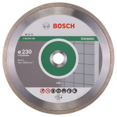 Алмазний диск Bosch Standard for Ceramic 230x22.23x1.6х7 мм