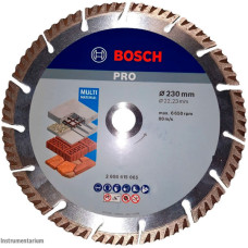 Алмазний диск Bosch Standard for Universal 230x22.23x2.6x10 мм