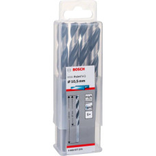 Свердло по металу Bosch HSS-PointTeQ, 10.5х87х133 мм, 5 шт