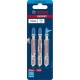 Пилка для лобзика Bosch T 118AHM Stainless Steel JSB 3 шт