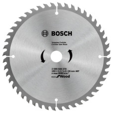 Пиляльний диск Bosch Eco for Wood 190x2.2/1.4x20/16 мм T48