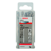 Свердло по металу Bosch HSS-G, DIN 338, 135°, 5.2х52х86 мм, 10 шт