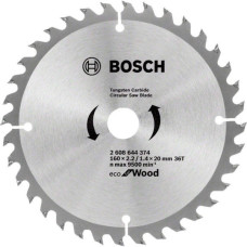 Пиляльний диск Bosch Eco for Wood 160x2.2/1.4x20/16 мм T36