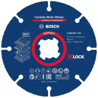 Відрізний круг Bosch Expert Carbide Multi Wheel X-Lock 115x22.23 мм