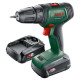 Акумуляторний дриль-шуруповерт Bosch UniversalDrill 18V з 2 акб 1.5 Ah і з/п AL 1810 CV, у кейсі