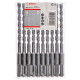 Ударний бур Bosch SDS-Plus-1, 8х100х160 мм, 10 шт