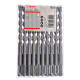 Ударний бур Bosch SDS-Plus-1, 10х100х160 мм, 10 шт