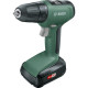 Акумуляторний дриль-шуруповерт Bosch UniversalDrill 18 з акб 1.5 Ah і з/п AL 1810 CV, у кейсі