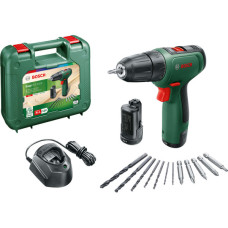 Акумуляторний дриль-шуруповерт Bosch EasyDrill 1200 з 2 акб 1.5 Ah і з/п, у кейсі з набором свердел