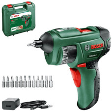 Акумуляторна електровикрутка Bosch PSR Select, у кейсі з USB зарядкою