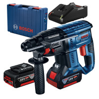 Акумуляторний перфоратор Bosch Professional GBH 180-Li, 2 акб GBA 18V 4 Ah і з/п GAL 18V-40, у кейсі