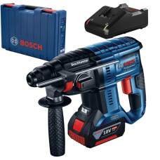 Акумуляторний перфоратор Bosch GBH 180-Li Professional, акб GBA 18V 4 Ah і з/п GAL 18V-40, у кейсі