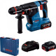 Акумуляторний перфоратор Bosch GBH 187-Li Professional, патрон One Chuck, 2 акб GBA 18V 5 Ah і з/п GAL 1880 CV, у кейсі