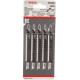 Пилка для лобзика Bosch T 234 X Progressor for Wood, 2-3х117 мм, 5 шт