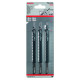 Пилка для лобзика Bosch T 344 D Speed for Wood, 4х152 мм, 3 шт