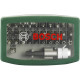 Набір біт Bosch Colored з кольоровим маркуванням і тримачем, 32 шт