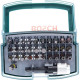Набір біт Bosch Colored з кольоровим маркуванням і тримачем, 32 шт
