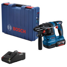Акумуляторний перфоратор Bosch GBH 185-Li Professional, акб GBA 18V 4 Ah і з/п GAL 18V-40, у кейсі