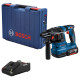 Акумуляторний перфоратор Bosch GBH 185-Li Professional, акб GBA 18V 4 Ah і з/п GAL 18V-40, у кейсі