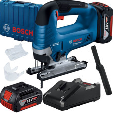 Акумуляторний лобзик Bosch GST 185-LI Professional з 2 акб 4 Ah і з/п, в кейсі