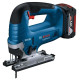 Акумуляторний лобзик Bosch GST 185-LI Professional, акб 4 Ah і з/п, в кейсі