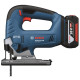 Акумуляторний лобзик Bosch GST 185-LI Professional, акб 4 Ah і з/п, в кейсі