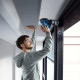 Акумуляторна ексцентрикова шліфмашина Bosch GEX 185-LI Professional, 1 акб 18 В, 4 Ah, з/п GAL 18V-40