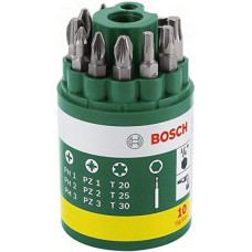 Набір біт Bosch Promoline з тримачем 10 шт