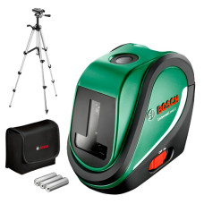 Лазерний нівелір Bosch Universal Level 2 зі штативом, батарейками та чохлом