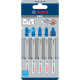 Пилка для лобзика Bosch T 127 D, 3х100 мм, 5 шт