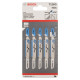 Пилка для лобзика Bosch T 118 G, 0.7х92 мм, 5 шт